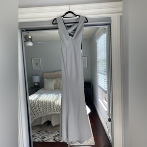 NWT Lulu’s Heaven and Earth Maxi Dress - Gray - Small
